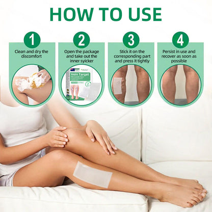 👨‍⚕️👍✅Healrize® VeinTarget Microneedle Patch⚡Instant Relief, Long-Term Results