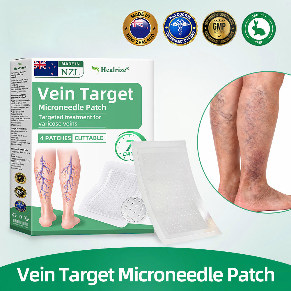 👨‍⚕️👍✅Healrize® VeinTarget Microneedle Patch⚡Instant Relief, Long-Term Results