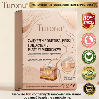 🚩Turonu® 🎉✨Zaawansowanynano-mikroigłowy plaster do ukierunkowanego powiększania biustu