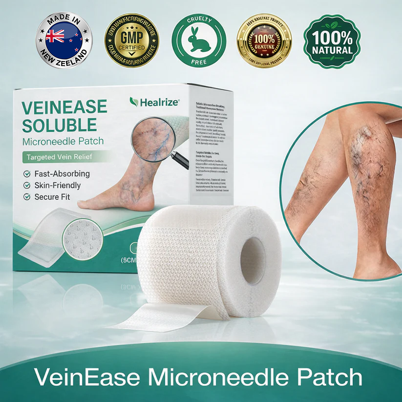🇳🇿👨‍⚕️✅𝐇𝐞𝐚𝐥𝐫𝐢𝐳𝐞® VenoEase Soluble Microneedle Patch⚡Instant Relief, Long-Term Results ⚡