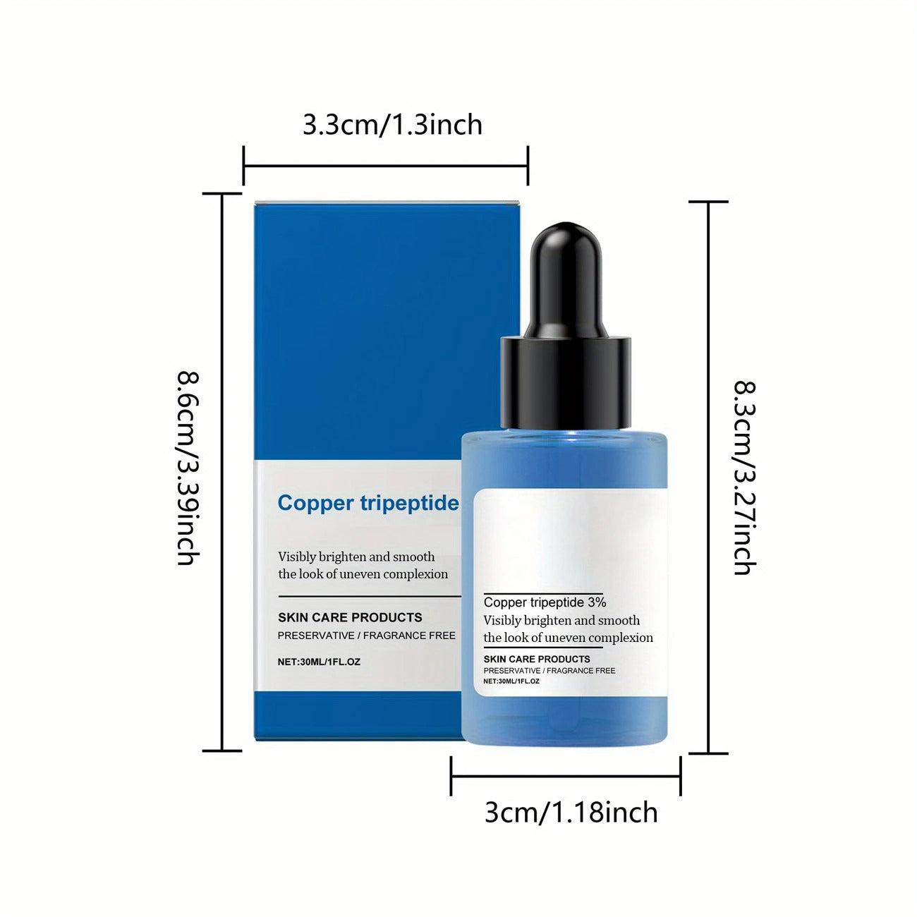 Firming FaciaSerum Enriched with Glycerin, Vitamin E Even Light BeigeFirms