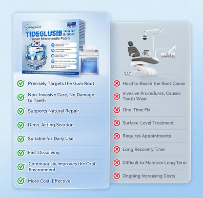 GаrаgеLіnе® 🇳🇿🦷 Tideglusib Fast‑Dissolving Tooth & Gum Repair Oral Strips 😁 (Supports tooth repair and helps relieve gum discomfort and other common oral concerns)