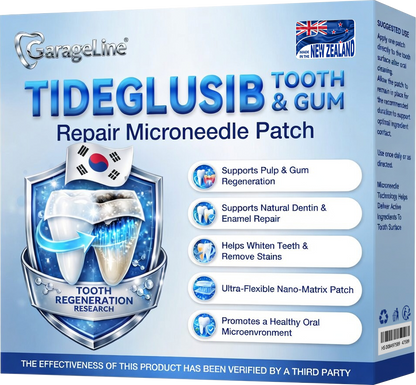 GаrаgеLіnе® 🇳🇿🦷 Tideglusib Fast‑Dissolving Tooth & Gum Repair Oral Strips 😁 (Supports tooth repair and helps relieve gum discomfort and other common oral concerns)