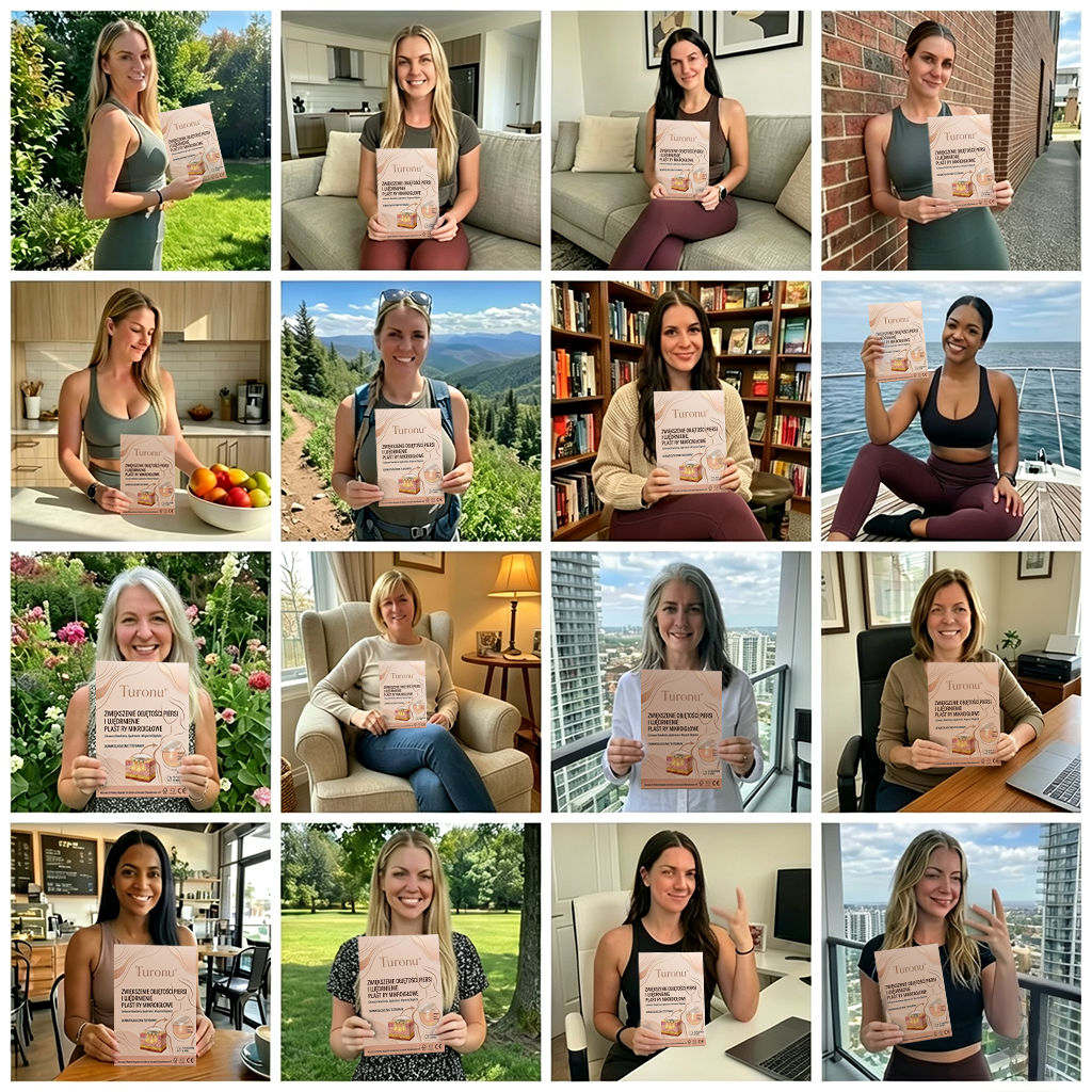 💟 𝑻𝒖𝒓𝒐𝒏𝒖® ⭐⭐ Zaawansowanynano-mikroigłowy plaster do ukierunkowanego powiększania biustu ✨