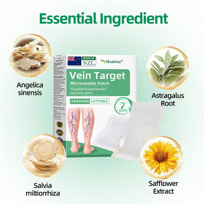👨‍⚕️👍✅Healrize® VeinTarget Microneedle Patch⚡Instant Relief, Long-Term Results